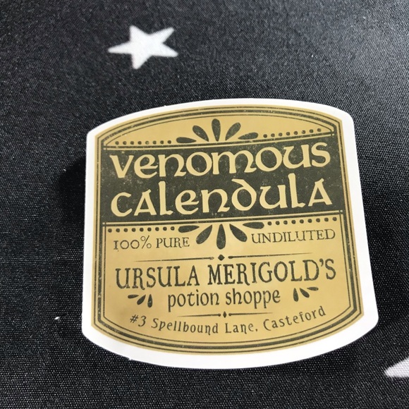 Venomous Calendula Sorceress Supreme Potion Bottle Label Sticker - Picture 2 of 7